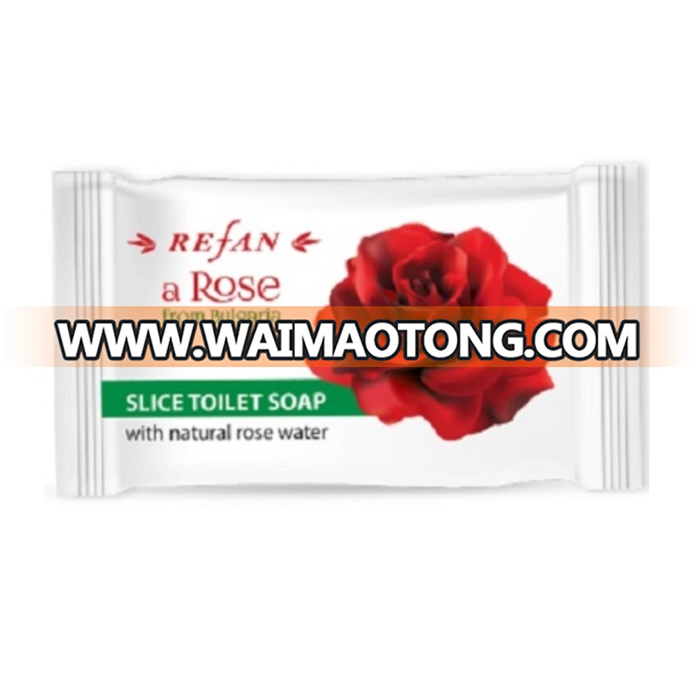 A Rose From Bulgaria slice toilet soap with Natural Rose Water - 15 g.